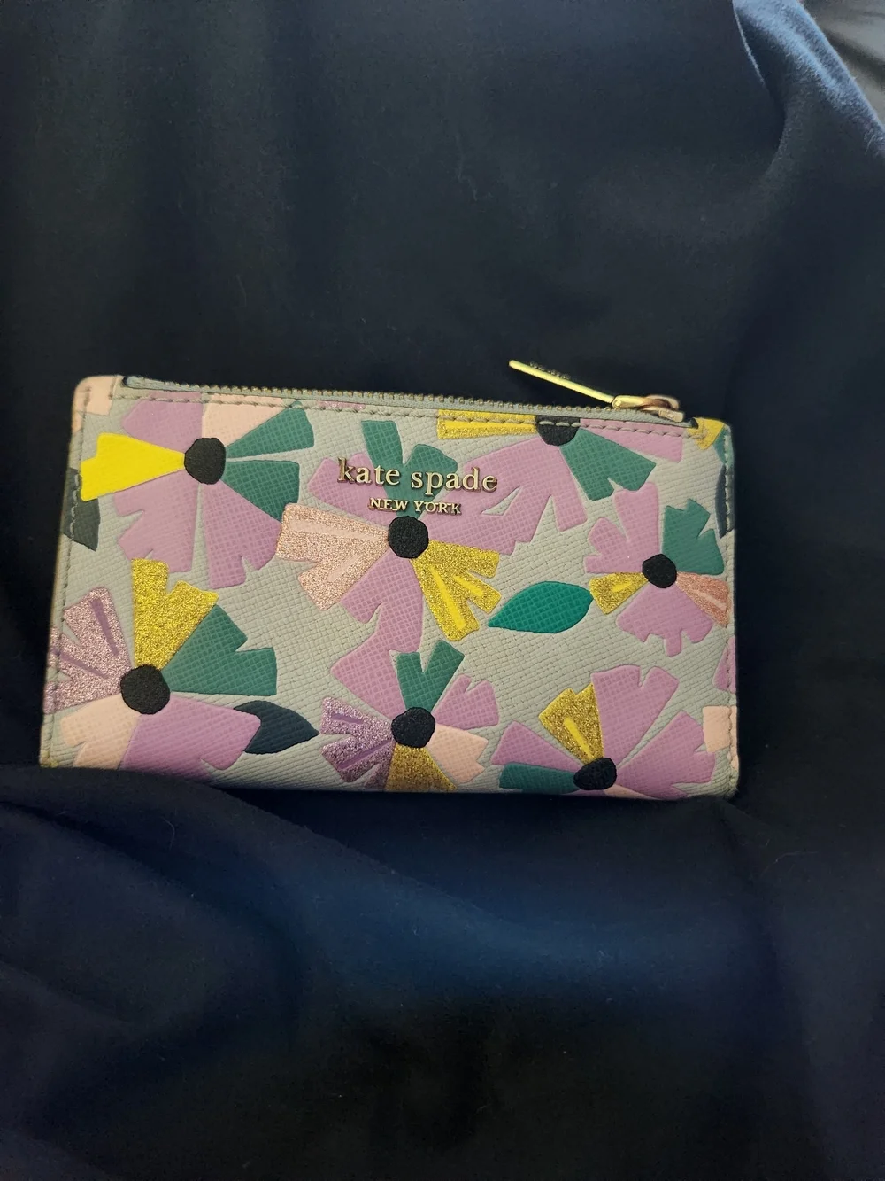 Kate Spade Floral Small Bi-fold Wallet
